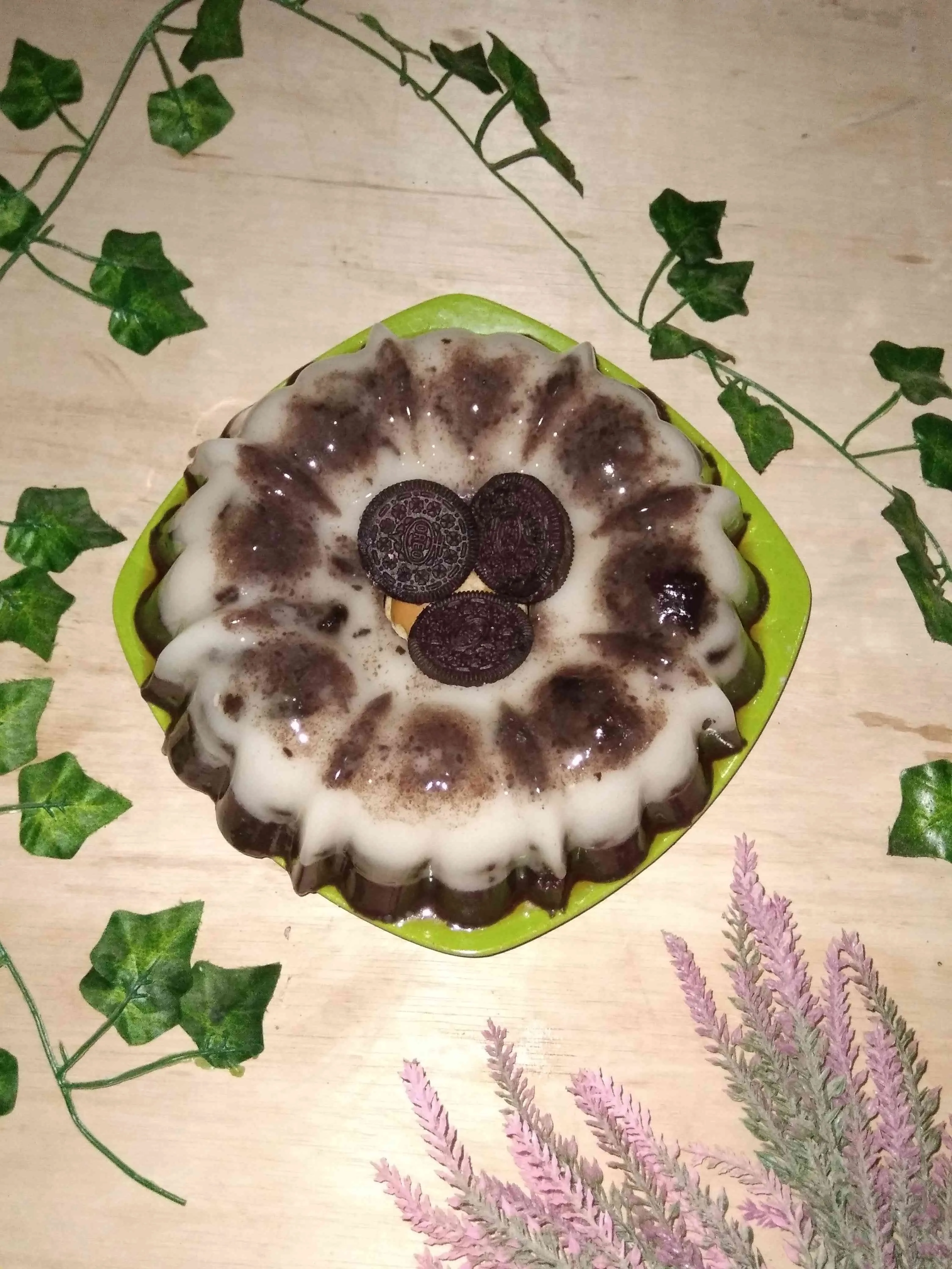 Pudding Oreo Lapis Coklat
