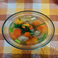Sup Bakso Wortel