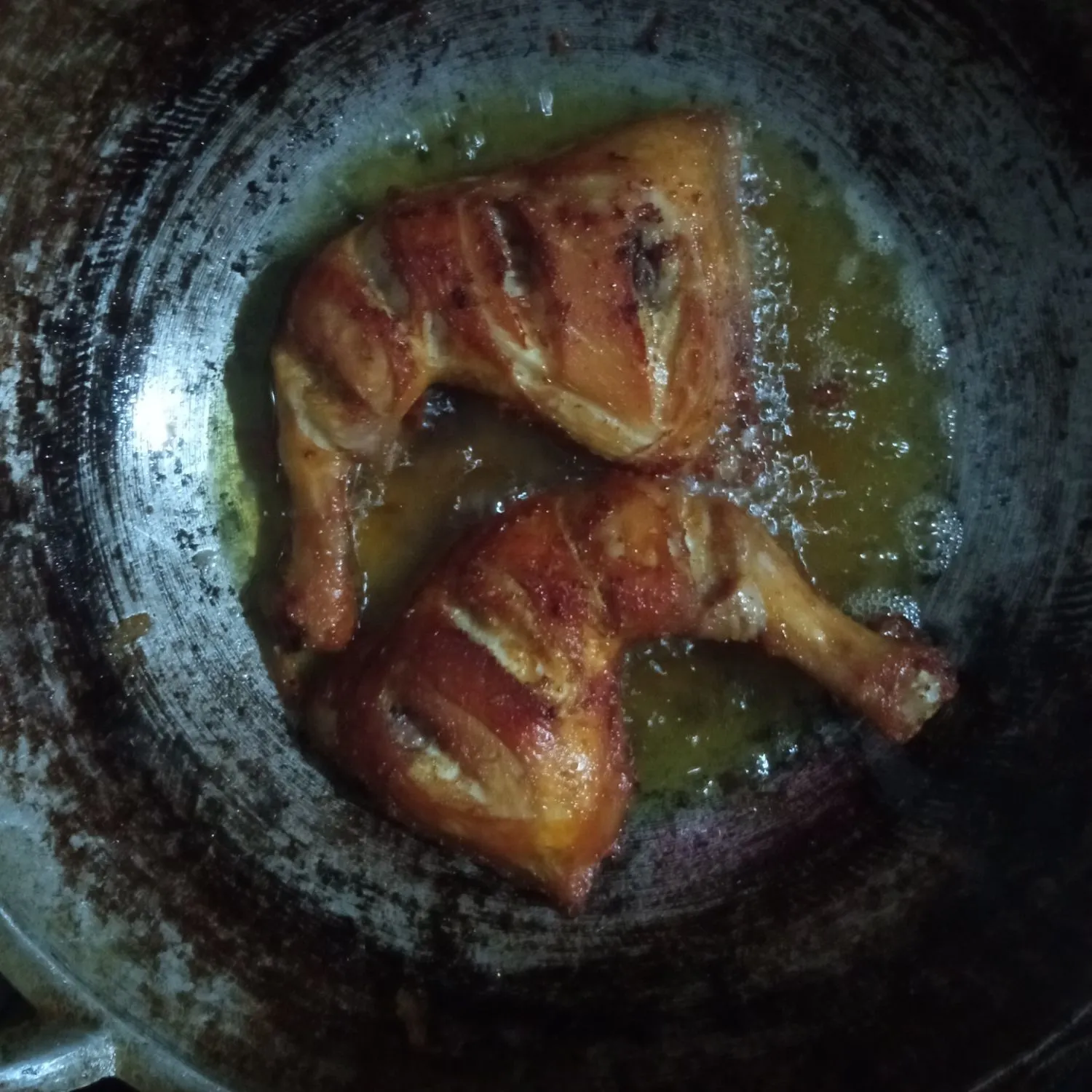 Step 4 Ayam Penyet