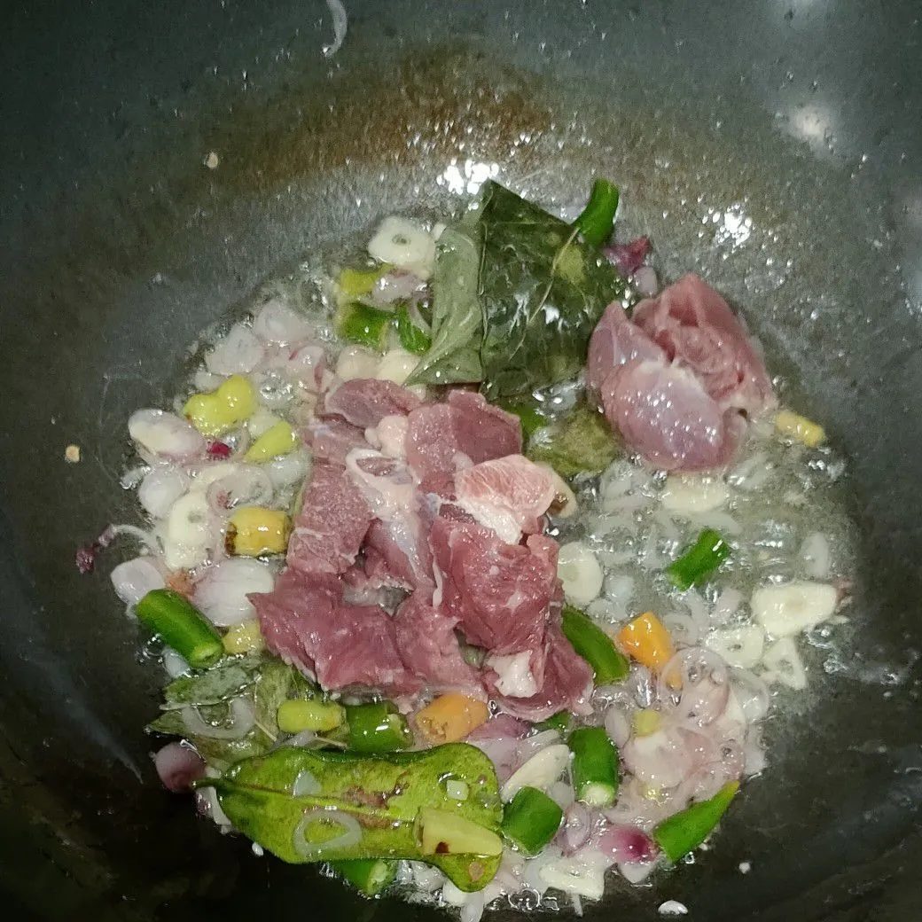 Step 4 Sambal Goreng Nanas