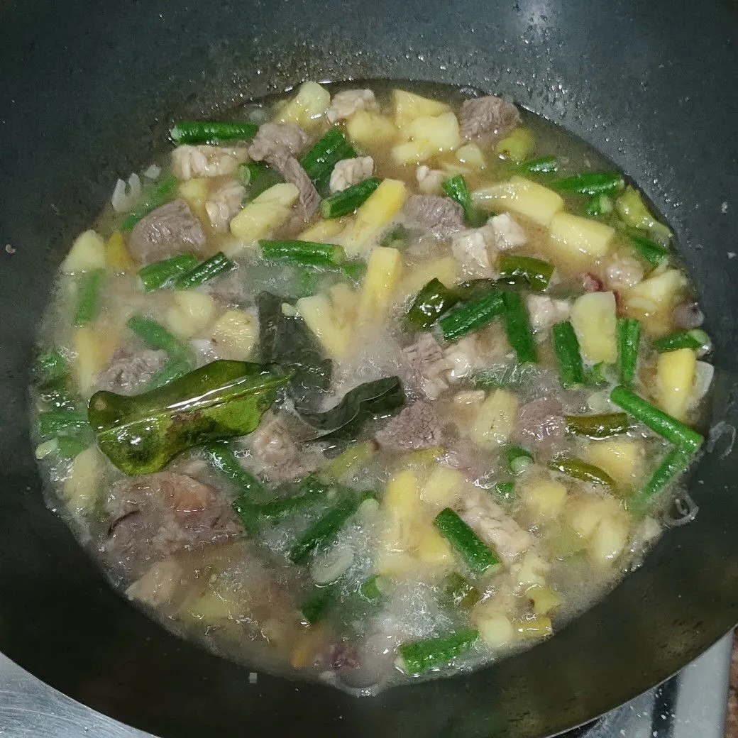 Step 7 Sambal Goreng Nanas