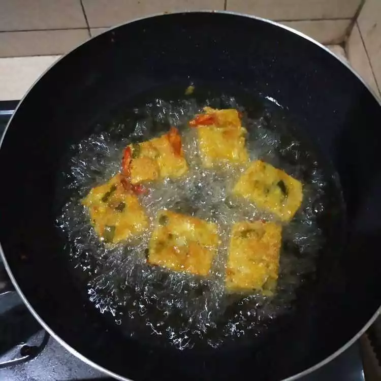 Step 7 Tahu Bihun Goreng