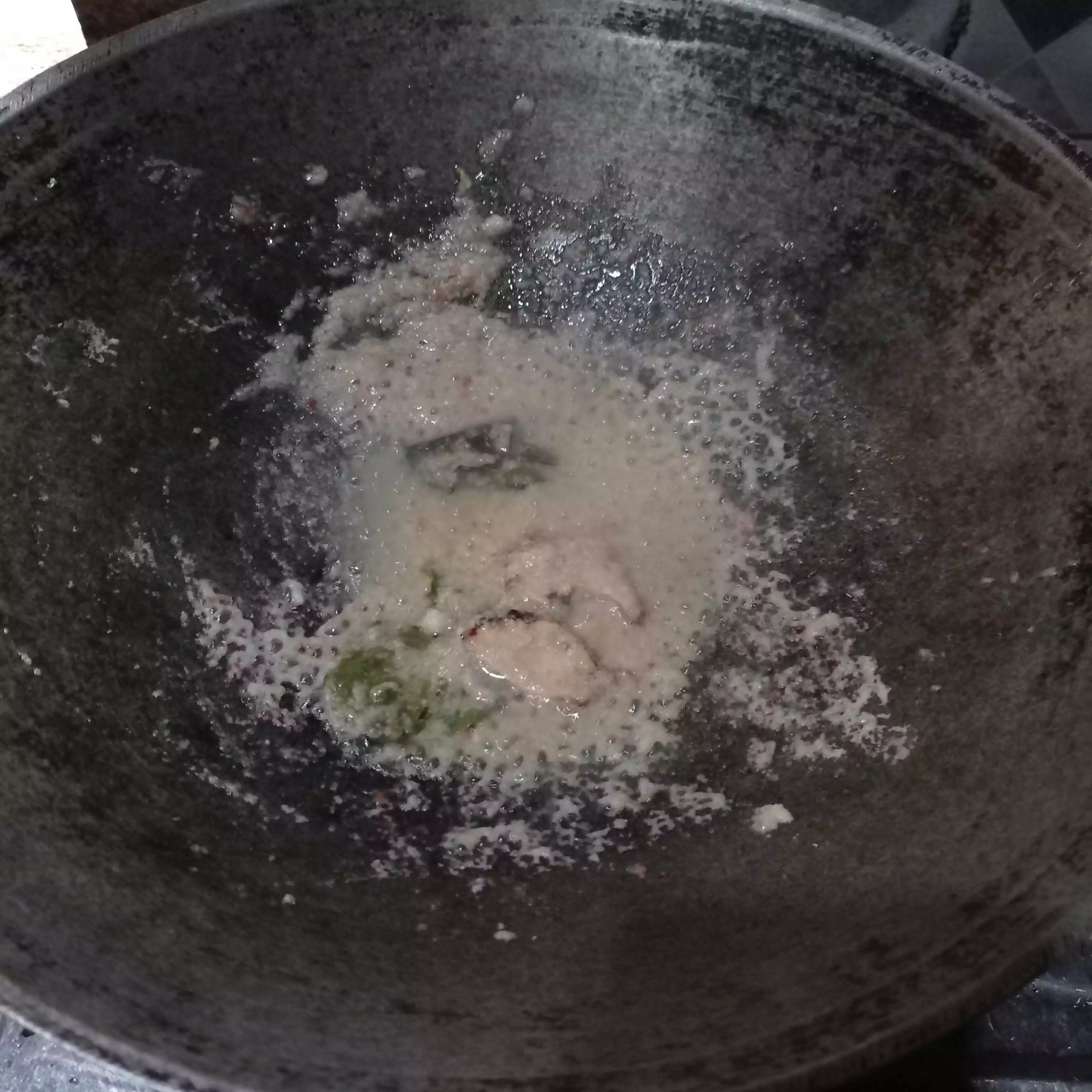 Step 2 Lodeh Terong Daun Melinjo