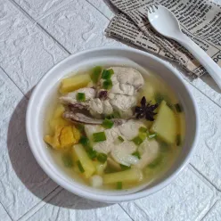 Ayam Kentang Rebus Jahe