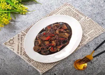 Cumi Hitam Kuah Pedas