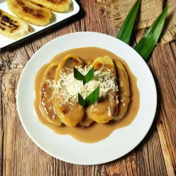 Pisang Gapit Topping Keju