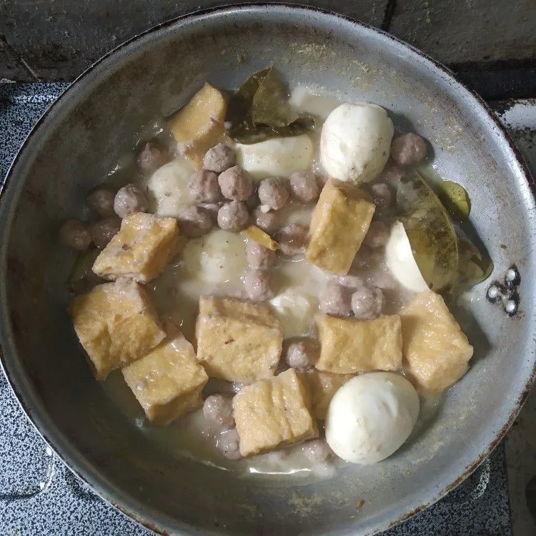 Step 7 Terik Sapi Tahu Telur
