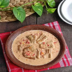 Pecak Santan Terong Bakar