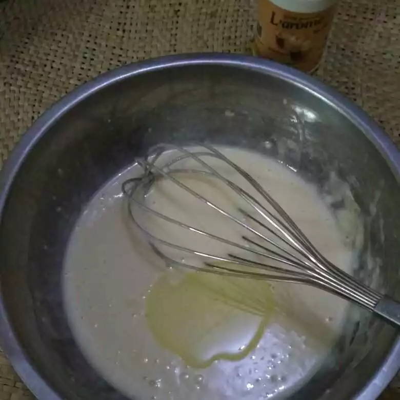 Step 3 Martabak Manis Eggless Susu Keju