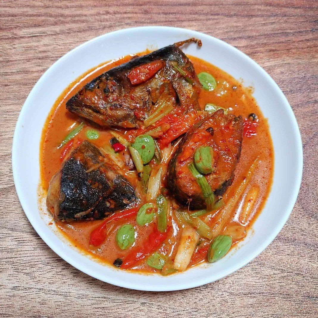 Tongkol pete masak pedas