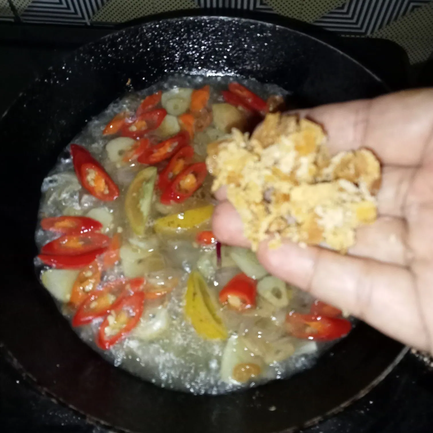 Step 5 Ikan Peda Pedas Manis
