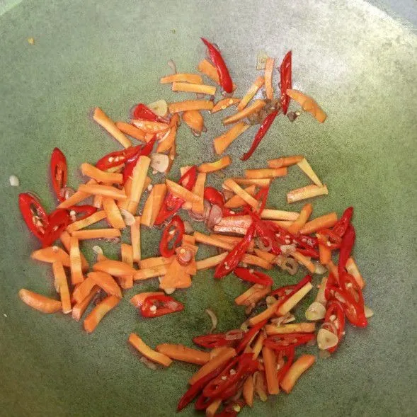 Step 4 Tumis Timun Wortel