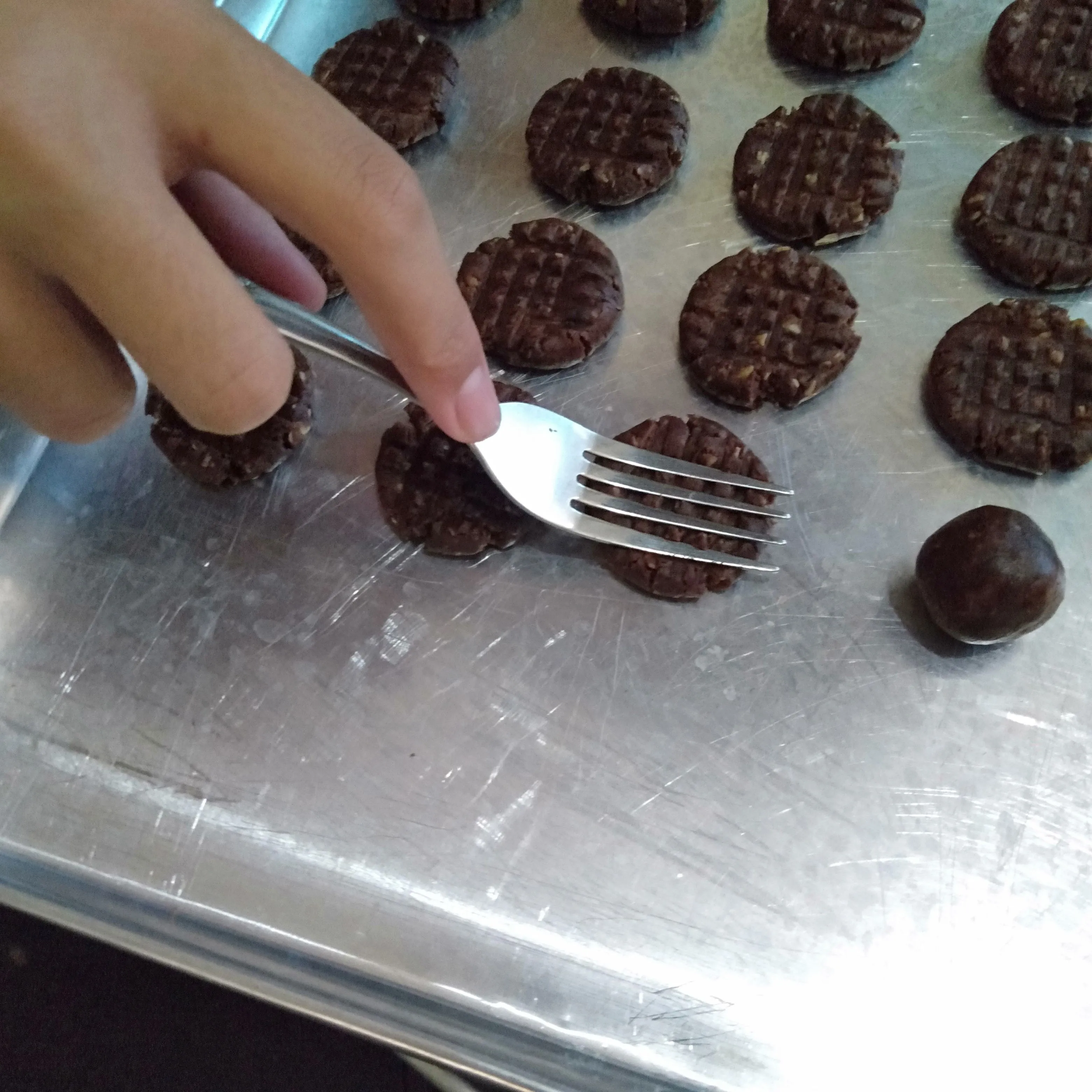 Step 5 Chocolate Oatmeal Cookies