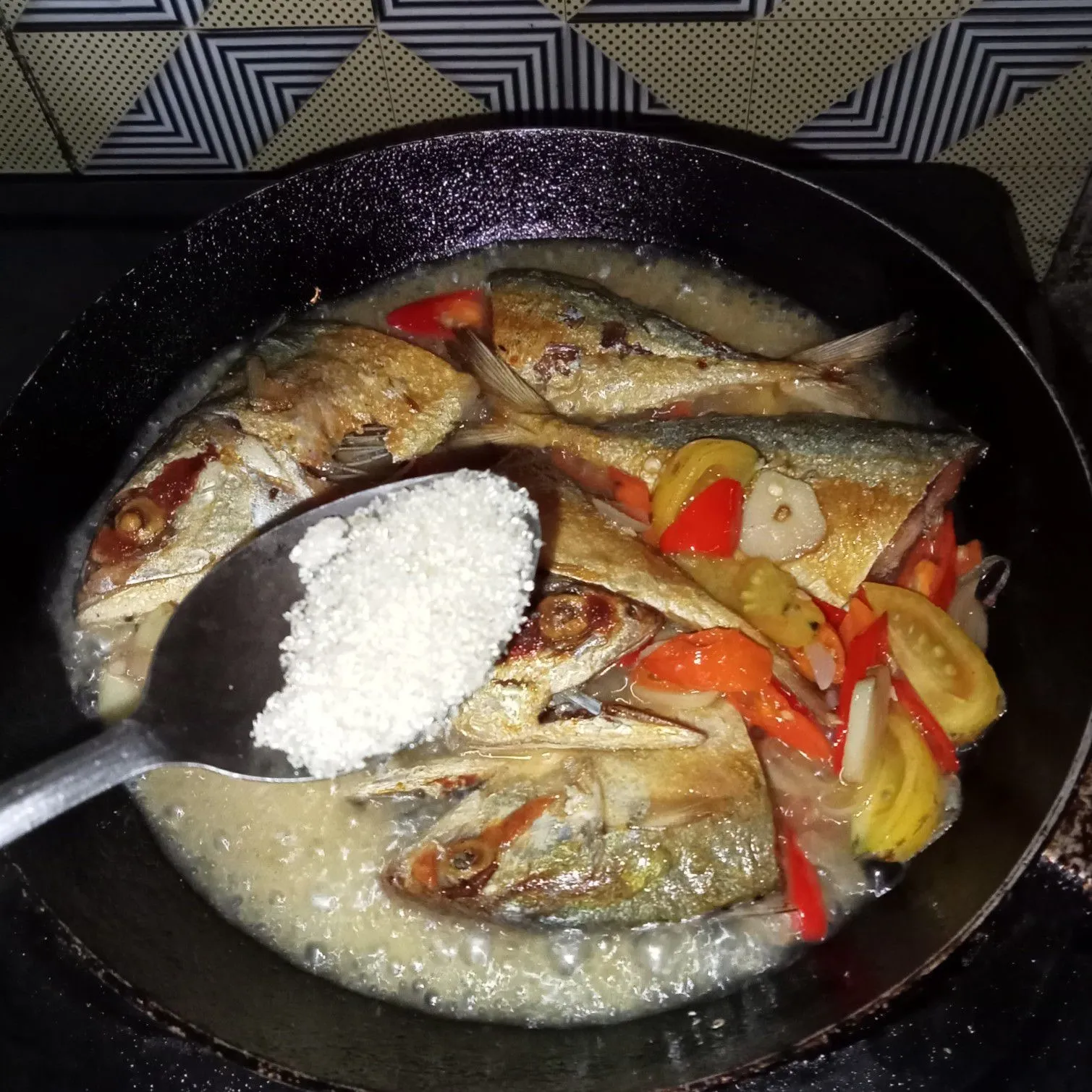 Step 6 Ikan Peda Pedas Manis