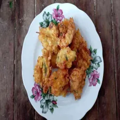 Perkedel jagung tempe
