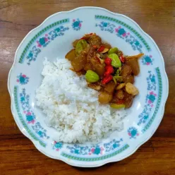 Kikil Petai Pedas
