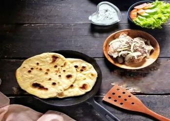 Naan Garlic Bread