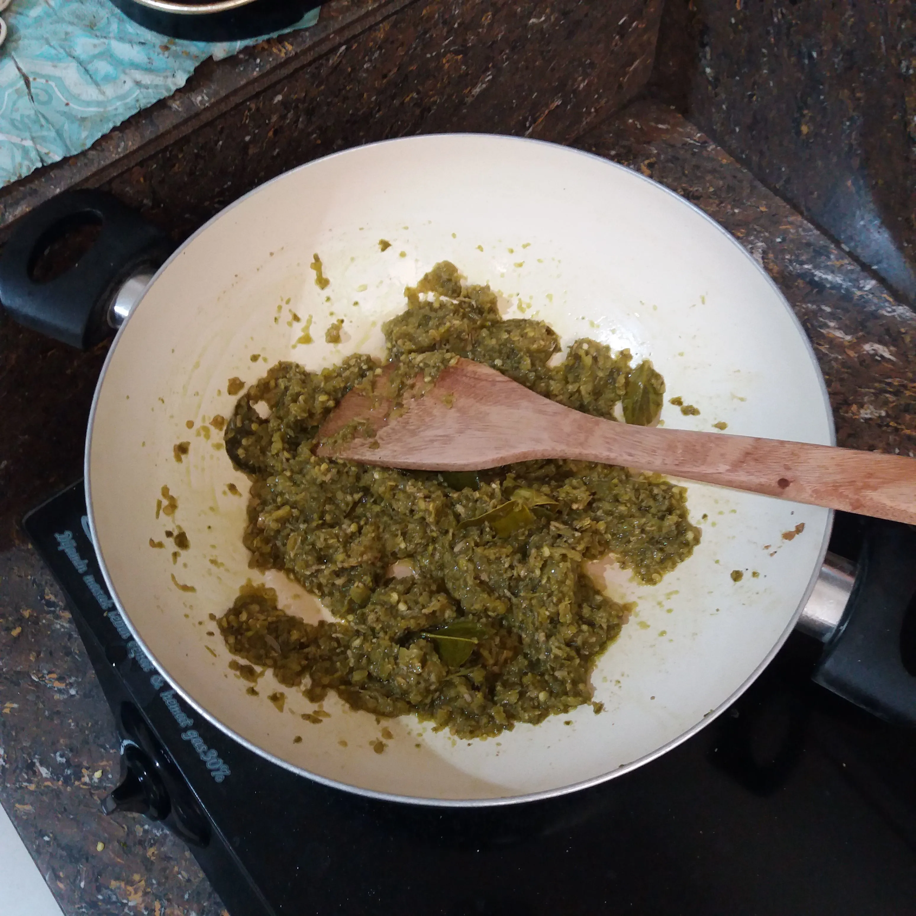 Step 4 Sambal hijau