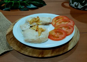 Chinese Steamed Chicken #JagoMasakMinggu6