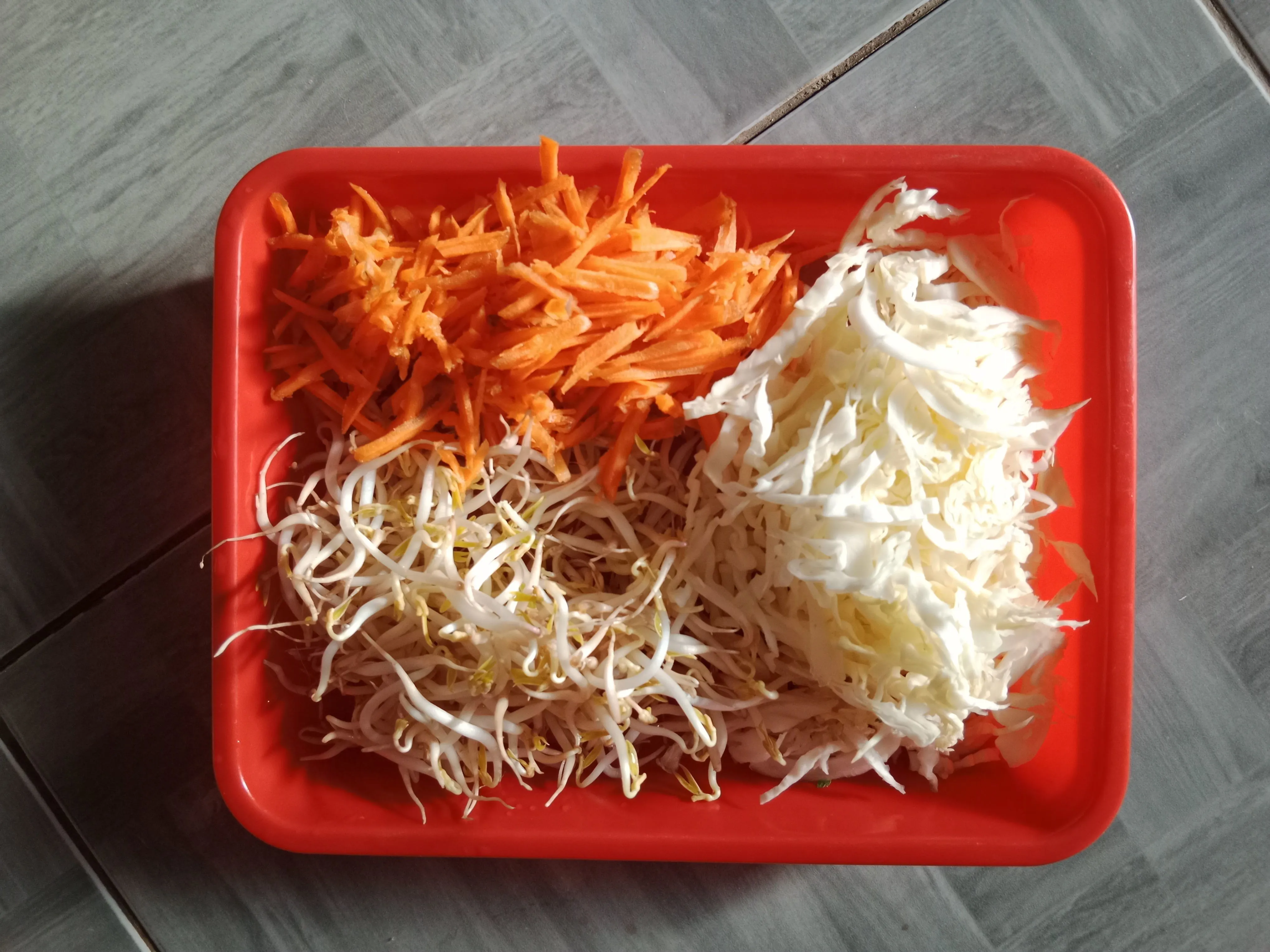 Step 2 Bakwan sayur enak