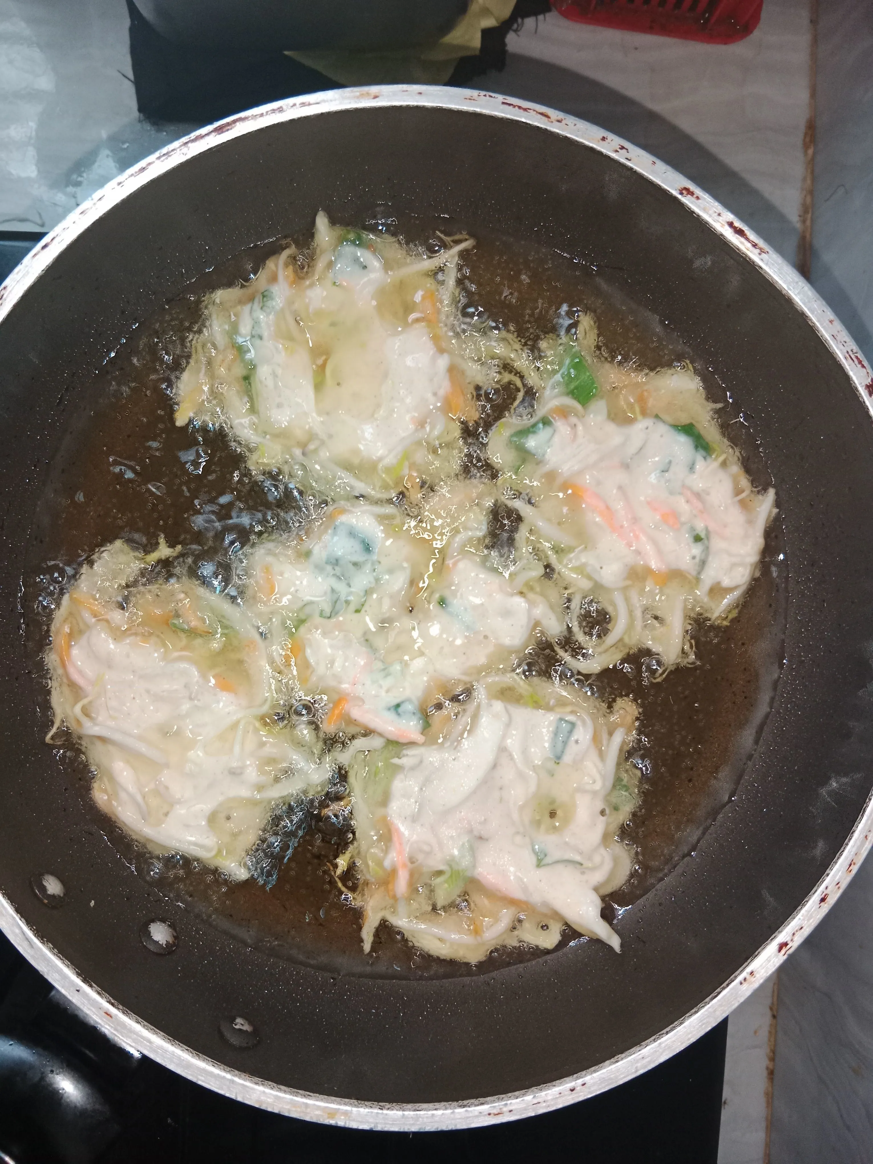 Step 5 Bakwan sayur enak