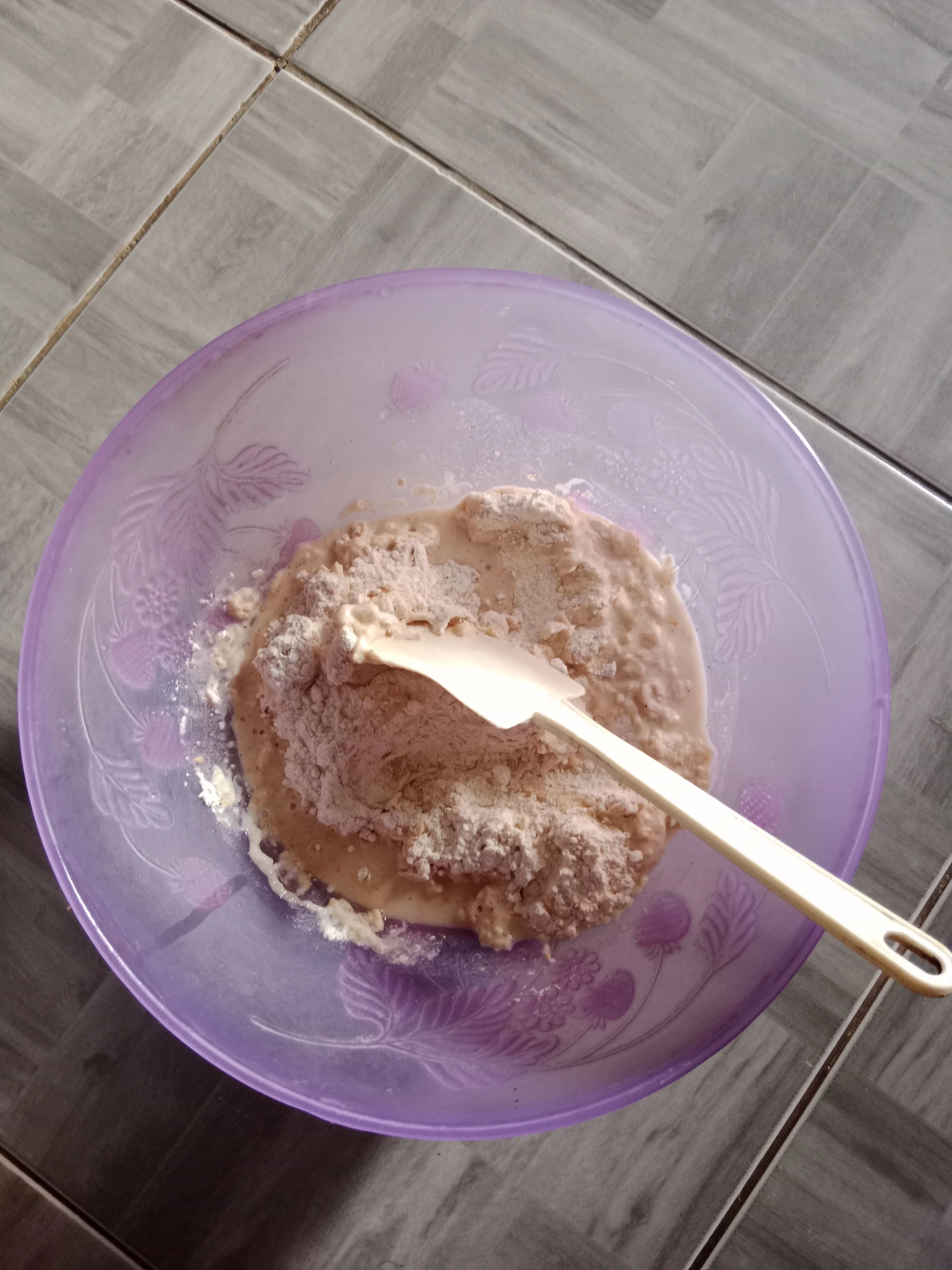 Step 1 Bakwan sayur enak