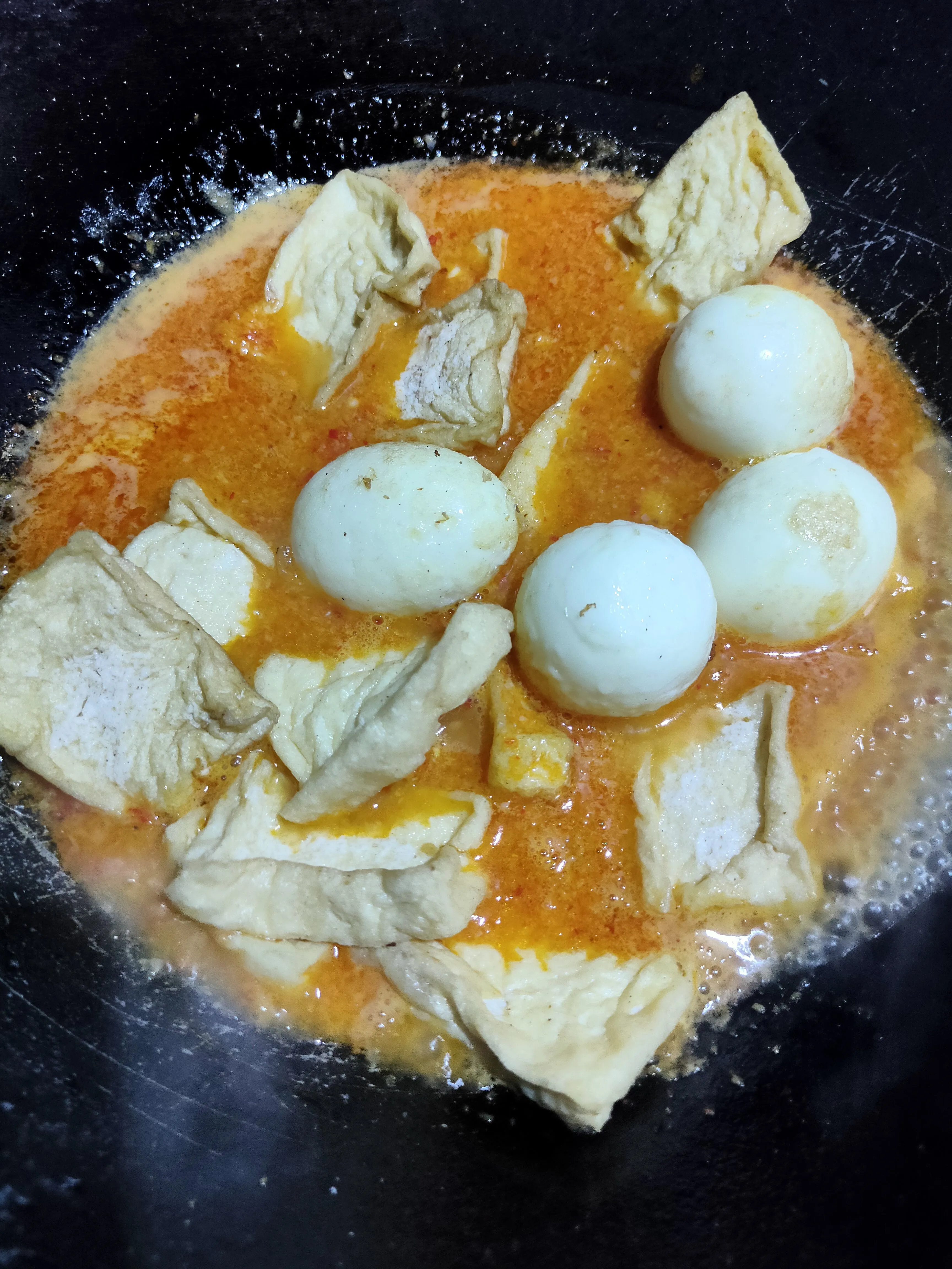 Step 5 Telur dan Tahu Bumbu Bali