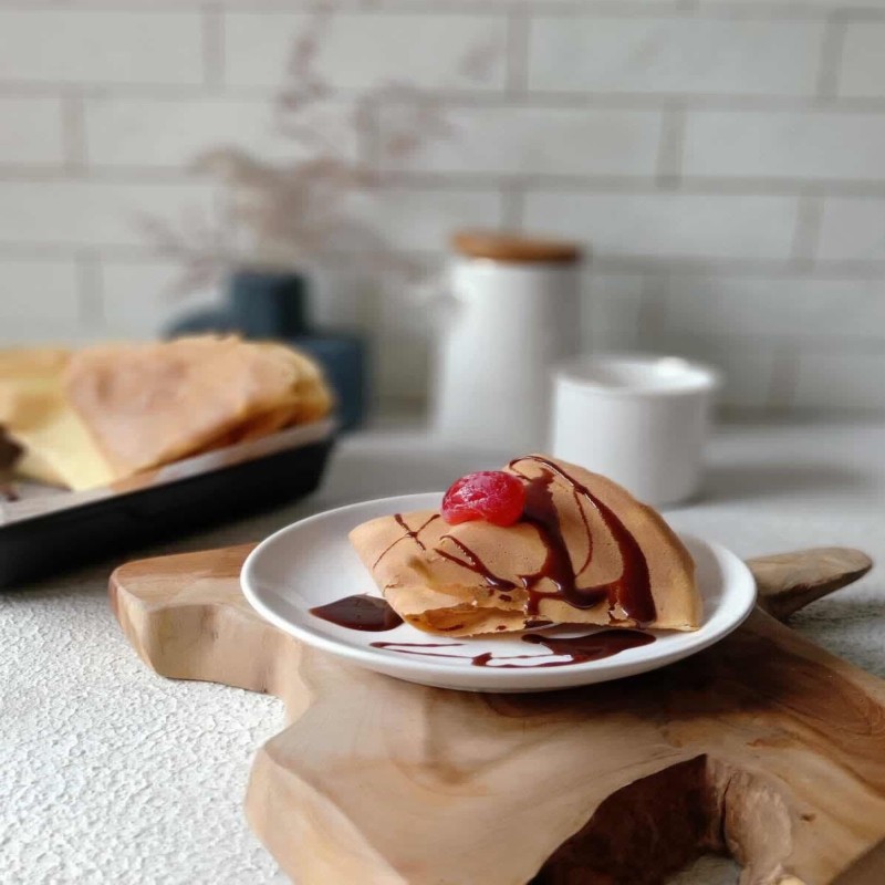 Resep Crepes Coklat Keju Sederhana Enak | Chef Retno Lisiawati