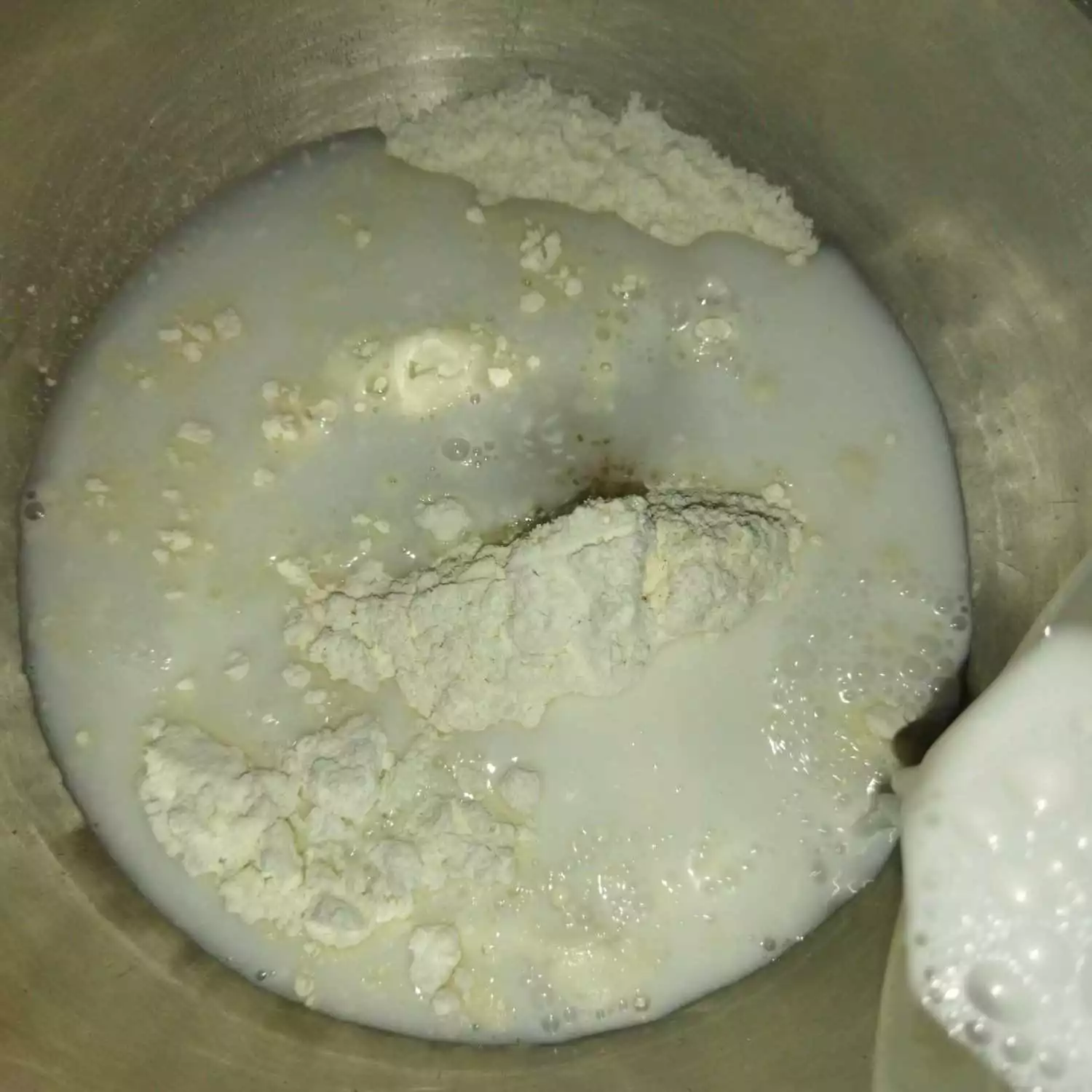 Step 2 Roti Jala Mawar