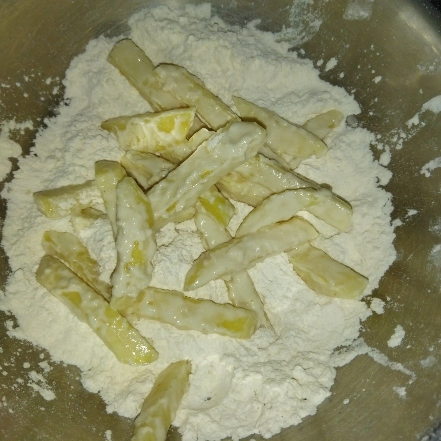 Step 6 Kentang Goreng Crispy