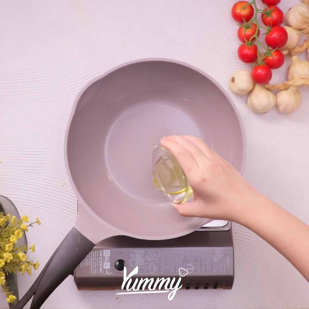 Step 3 Sosis Goreng Asam Manis