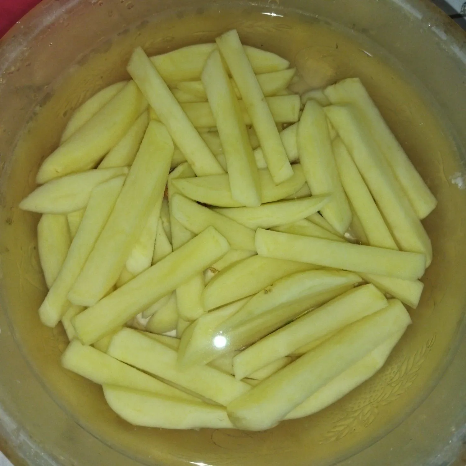 Step 1 Kentang Goreng Crispy