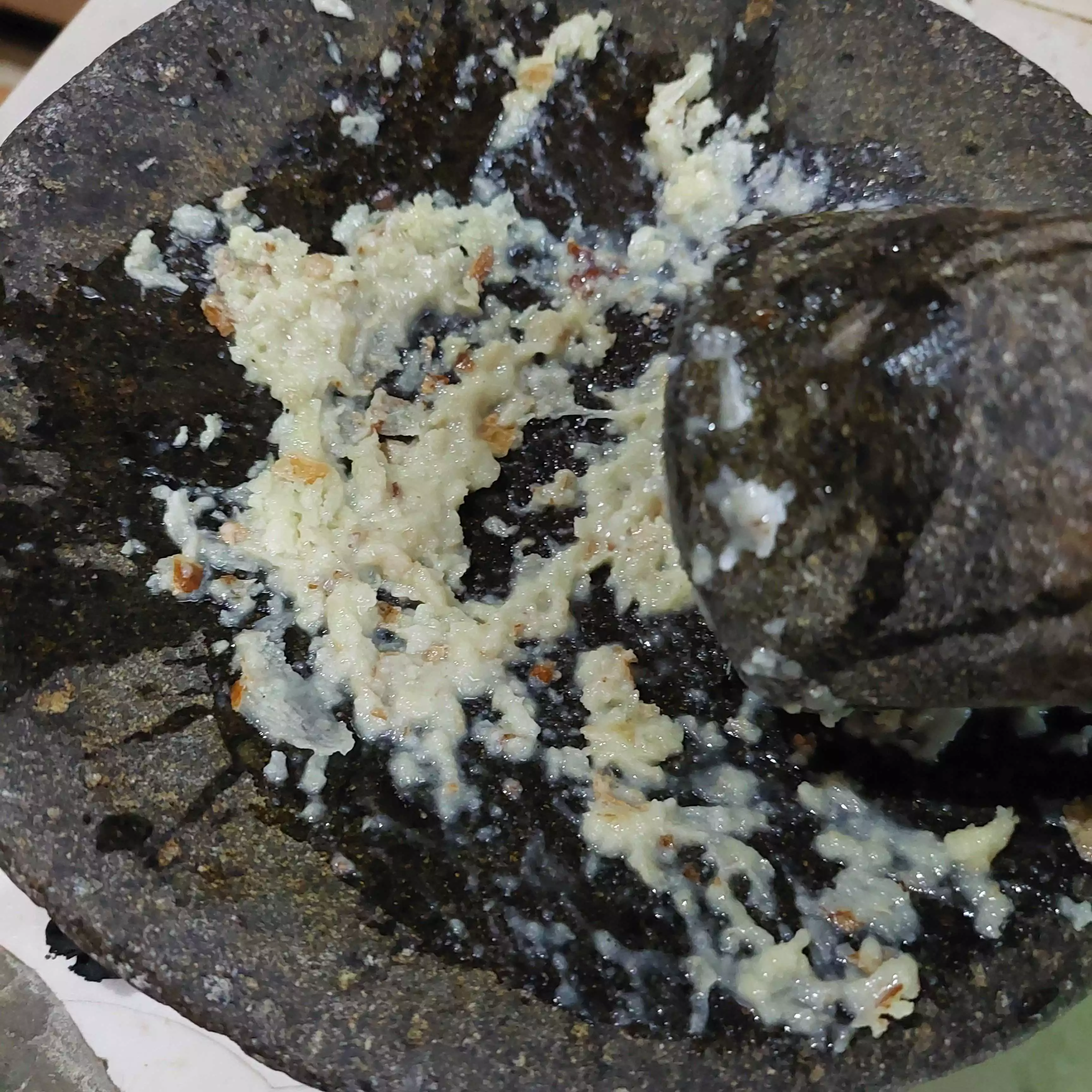 Step 3 Sayur Bayam Labu Air