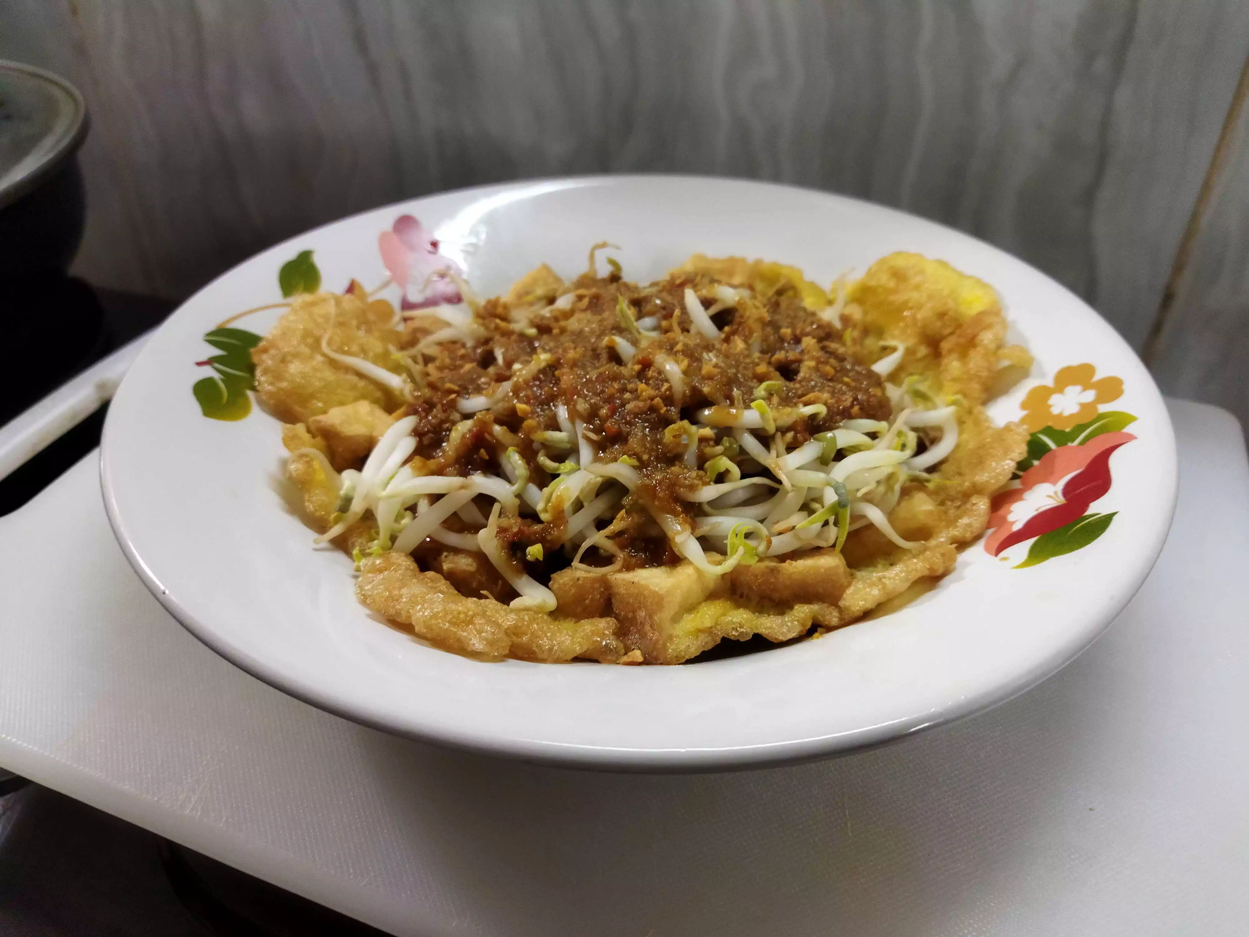 Step 5 Tahu Telor Goreng Sambal Kacang