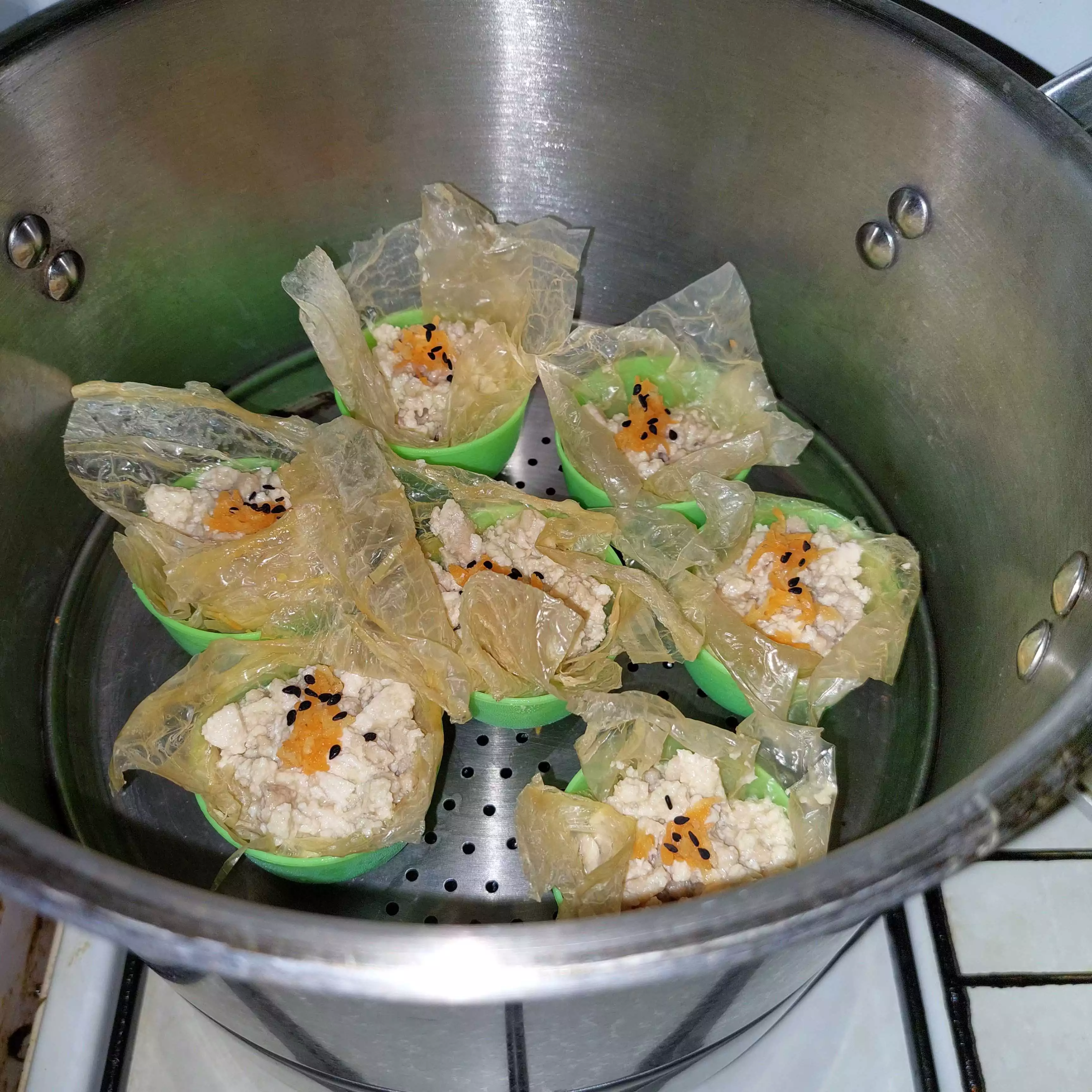 Step 7 Siomay Tofu Oyakodon