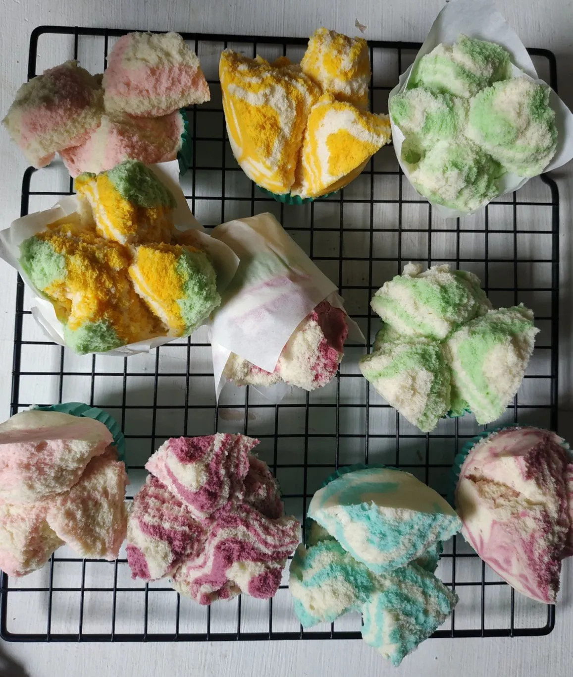 Step 5 Bolu Kukus Mekar Kapas