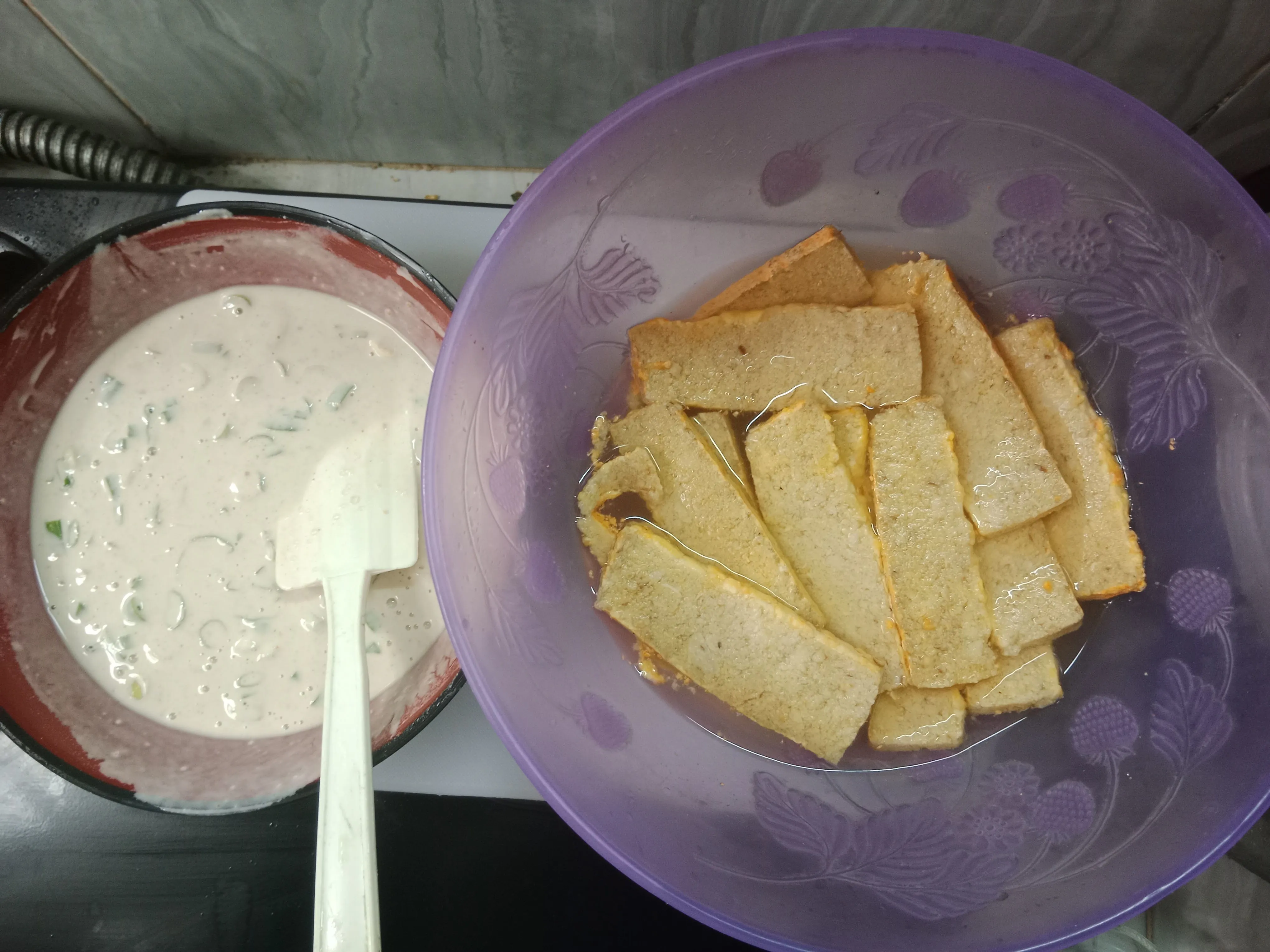 Step 2 Oncom Goreng