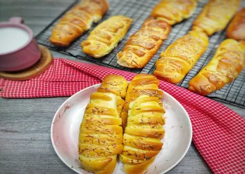 Roti Pisang Coklat #DiRecookYummy