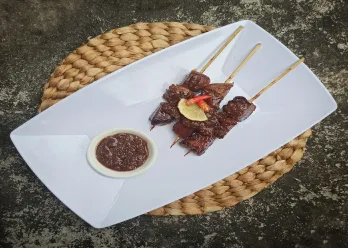 Sate Tahu Bakso Saus Kacang #MakanMasakBijak