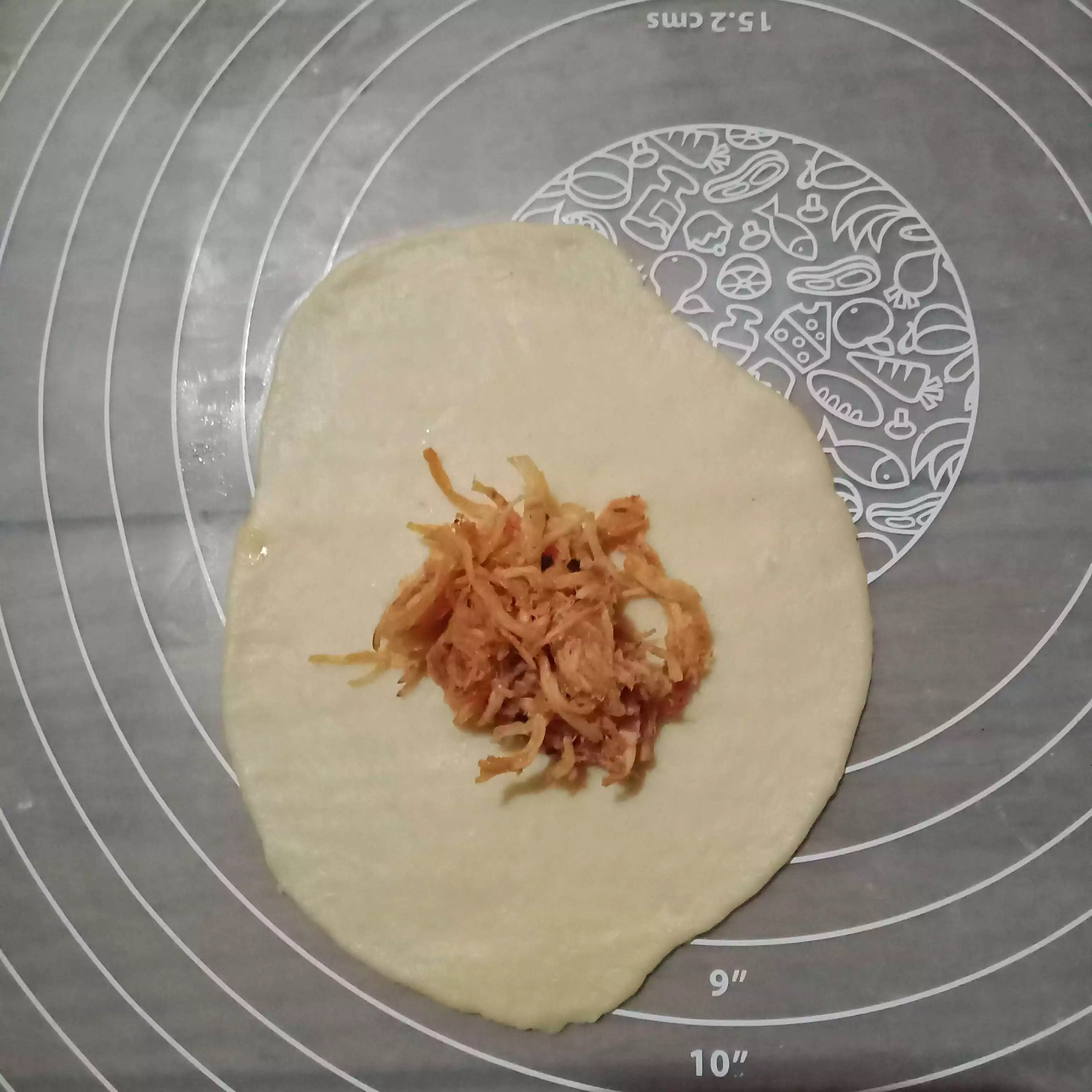 Step 6 Panada Isi Ayam Pedas