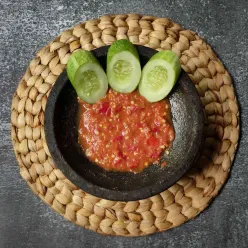 Sambal Tempong khas Banyuwangi