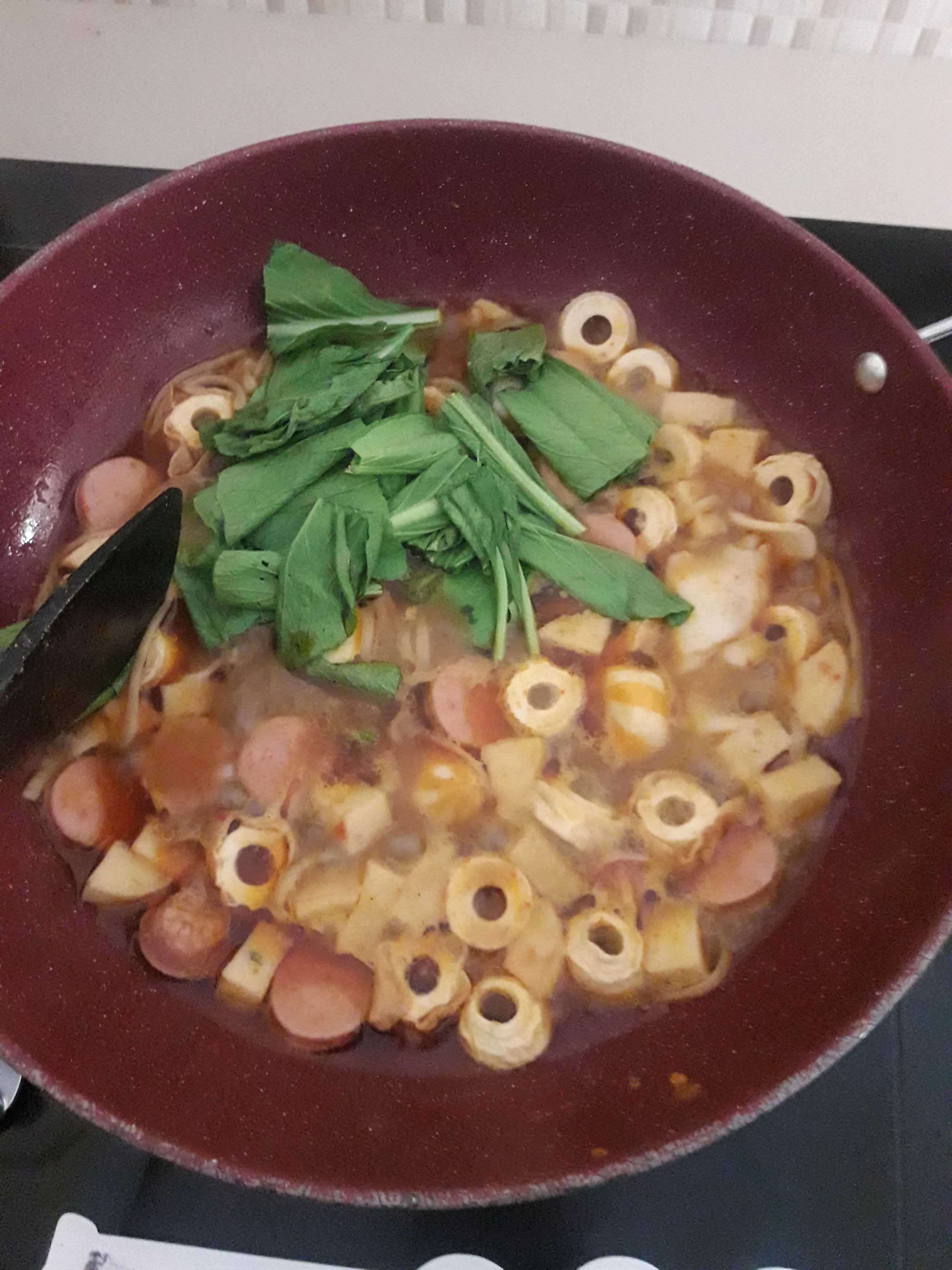 Step 5 Seblak Spaghetti