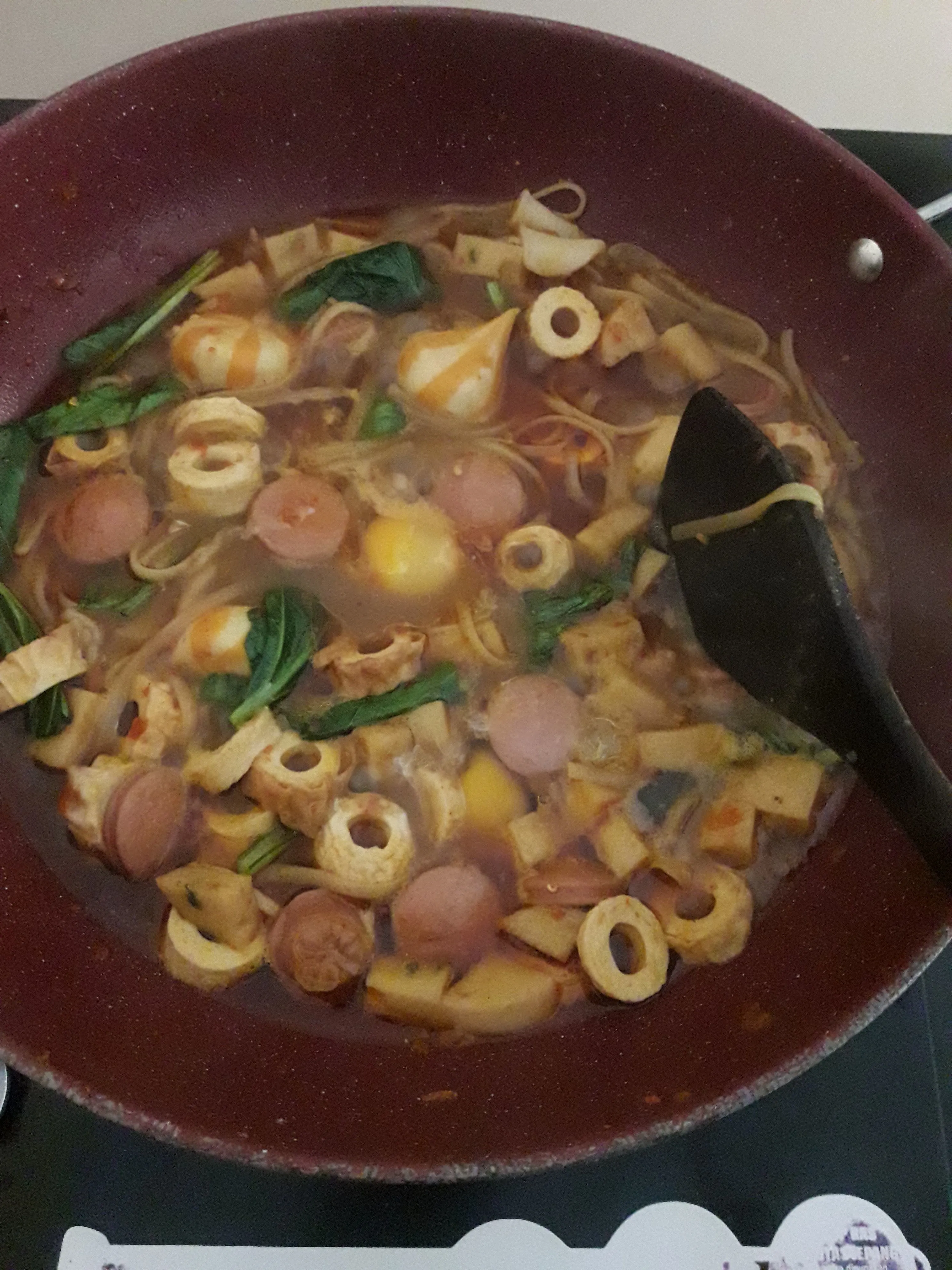 Step 6 Seblak Spaghetti