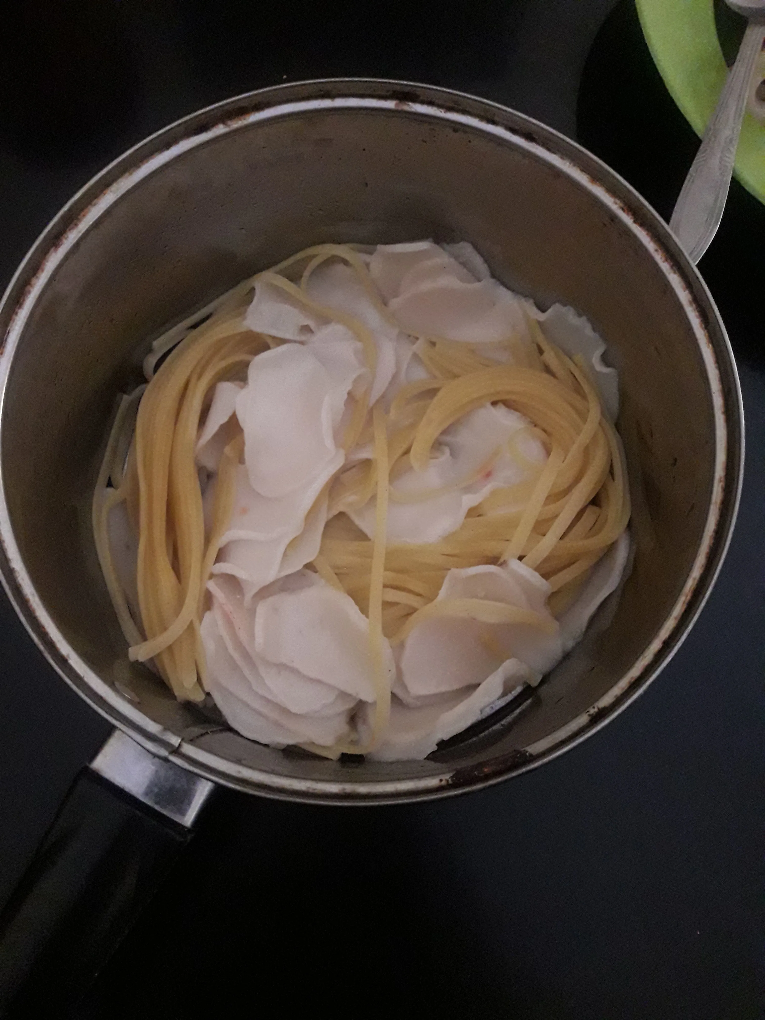 Step 1 Seblak Spaghetti