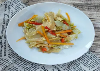 Tumis Kembang Tahu Pedas