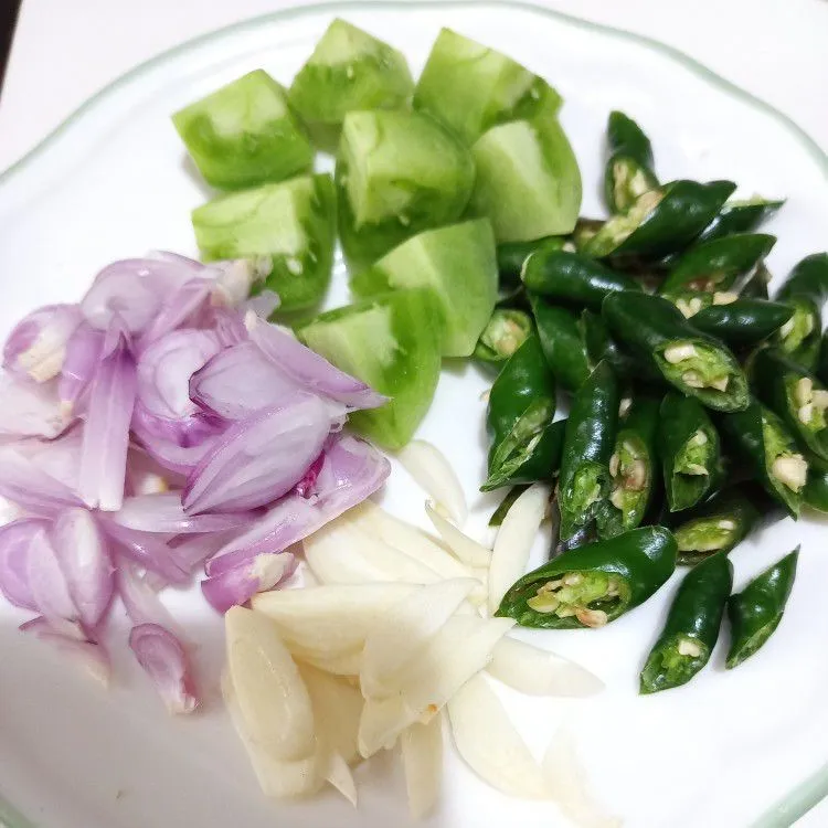 Step 2 Oseng Tahu Cabe Hijau