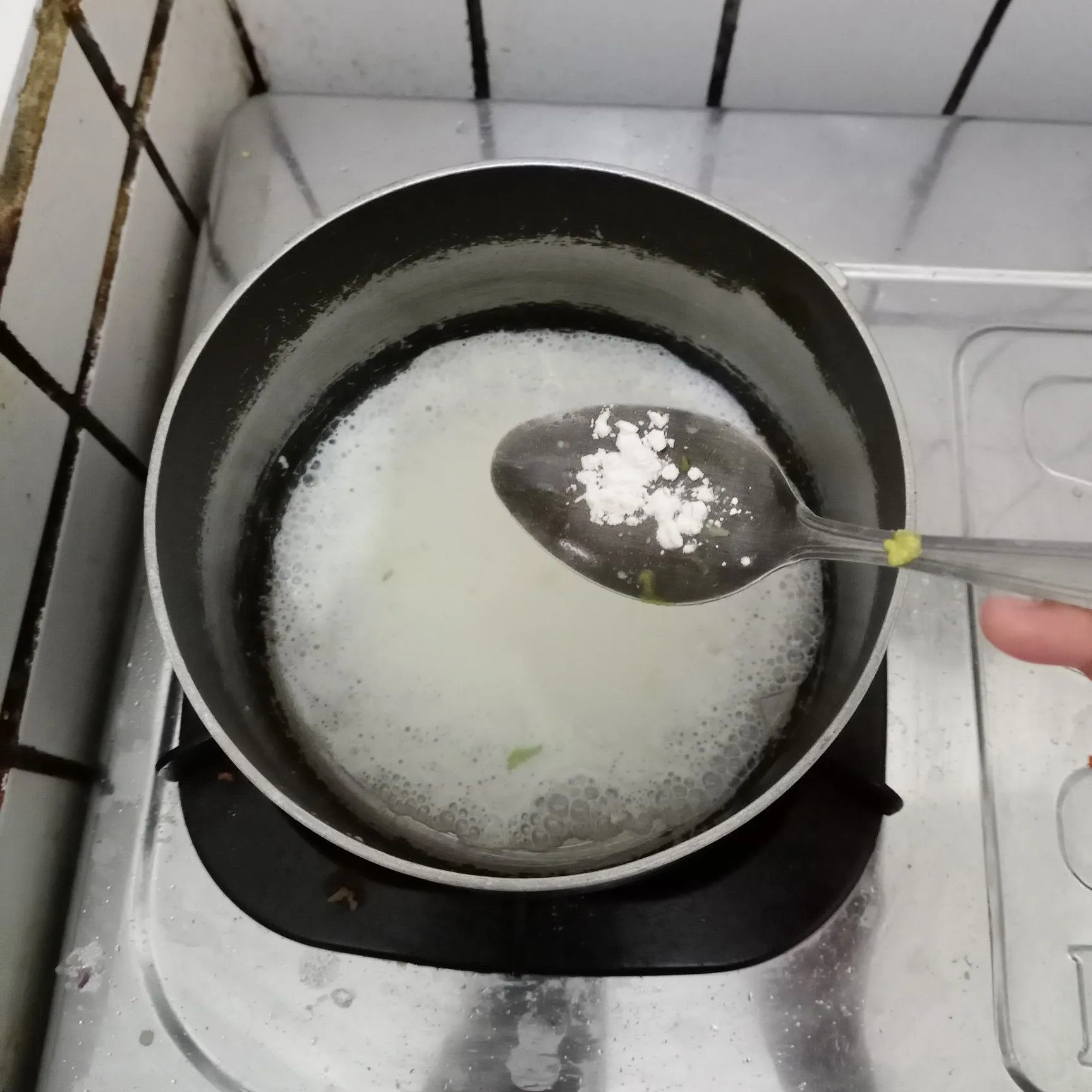 Step 4 Alpukat Susu Keju