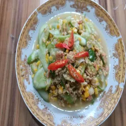 Timun Telur Udang Ebi