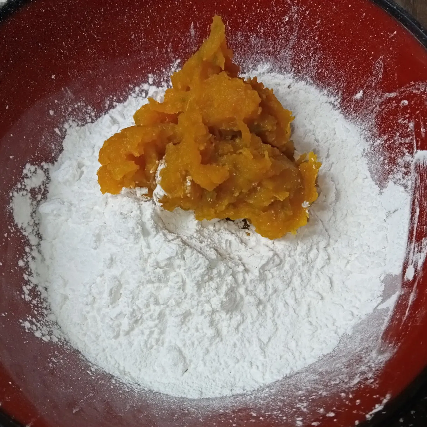 Step 3 Kue Lumpang Labu Kuning