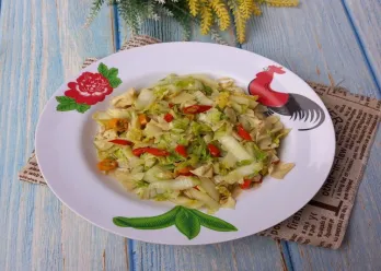 Tumis Kembang Tahu Pedas